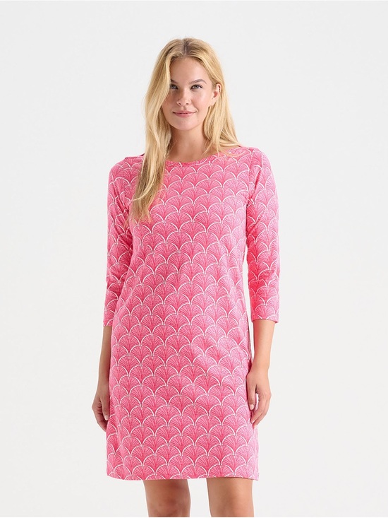 Hatley Other - Capelton Road by Hatley Coral Fans 3/4 Sleeve Summer Dress